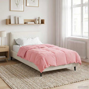 Zomerdekbed 140x220 cm roze microfiber