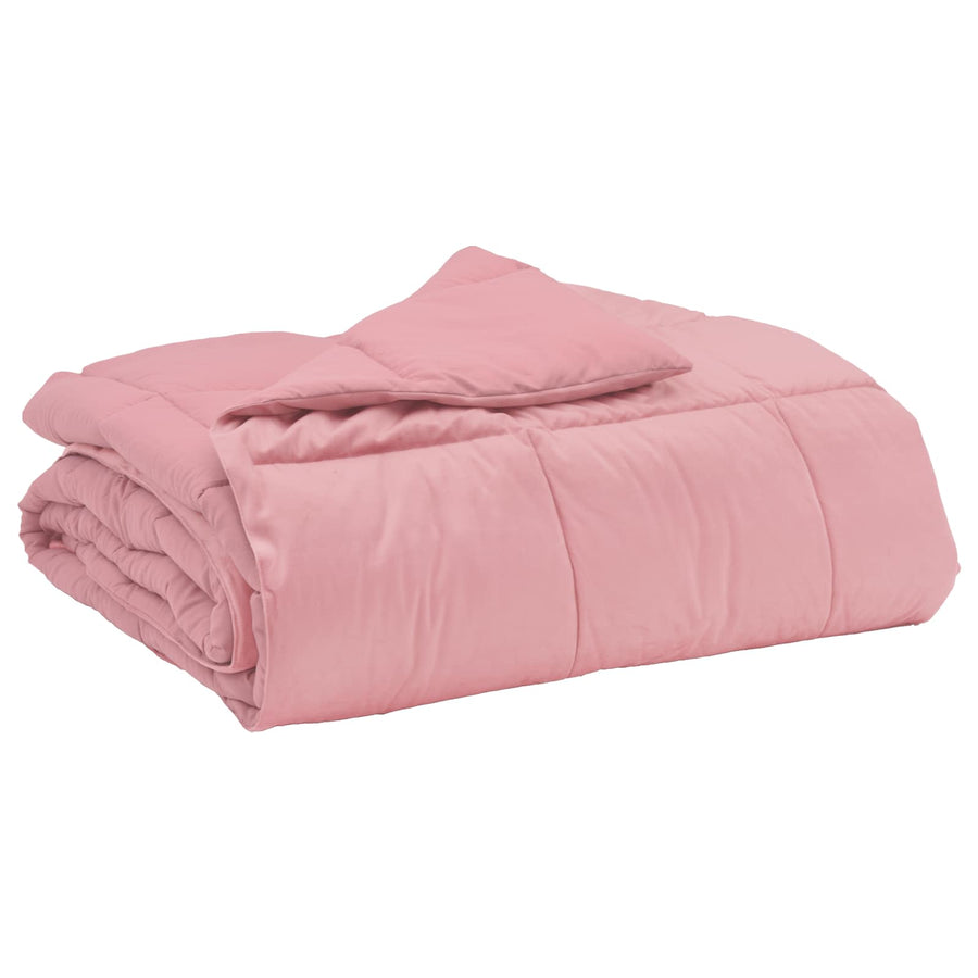 Zomer Dekbed Gekwilt Roze 140 x 220 cm Microfiber