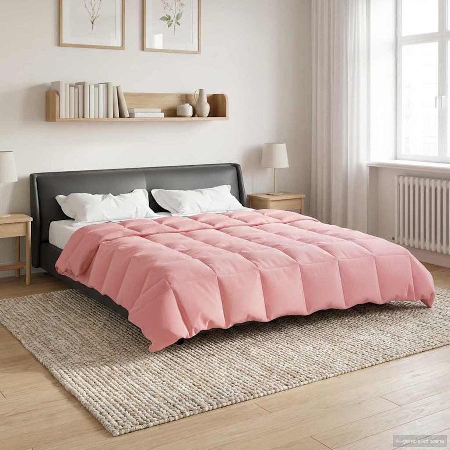 Zomer Dekbed Gekwilt Roze 220 x 240 cm Microfiber