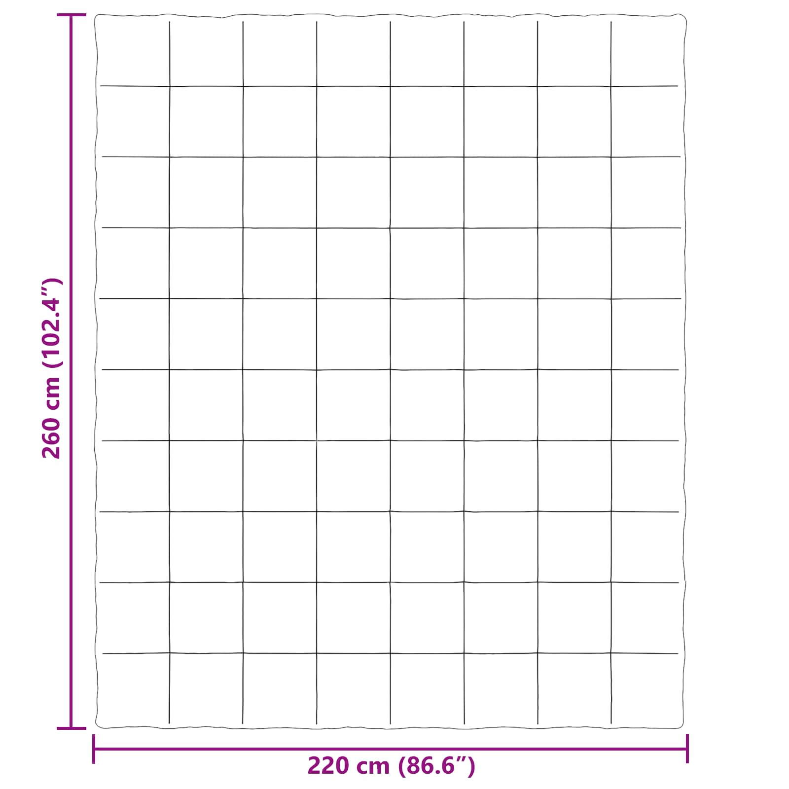 Zomer Dekbed Gekwilt Roze 220 x 260 cm Microfiber