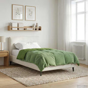 Zomerdekbed 135x200 cm groen microfiber