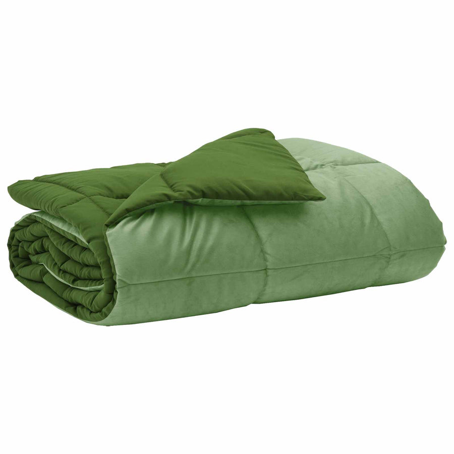 Zomer Dekbed Gekwilt Groen 200 x 220 cm Microfiber