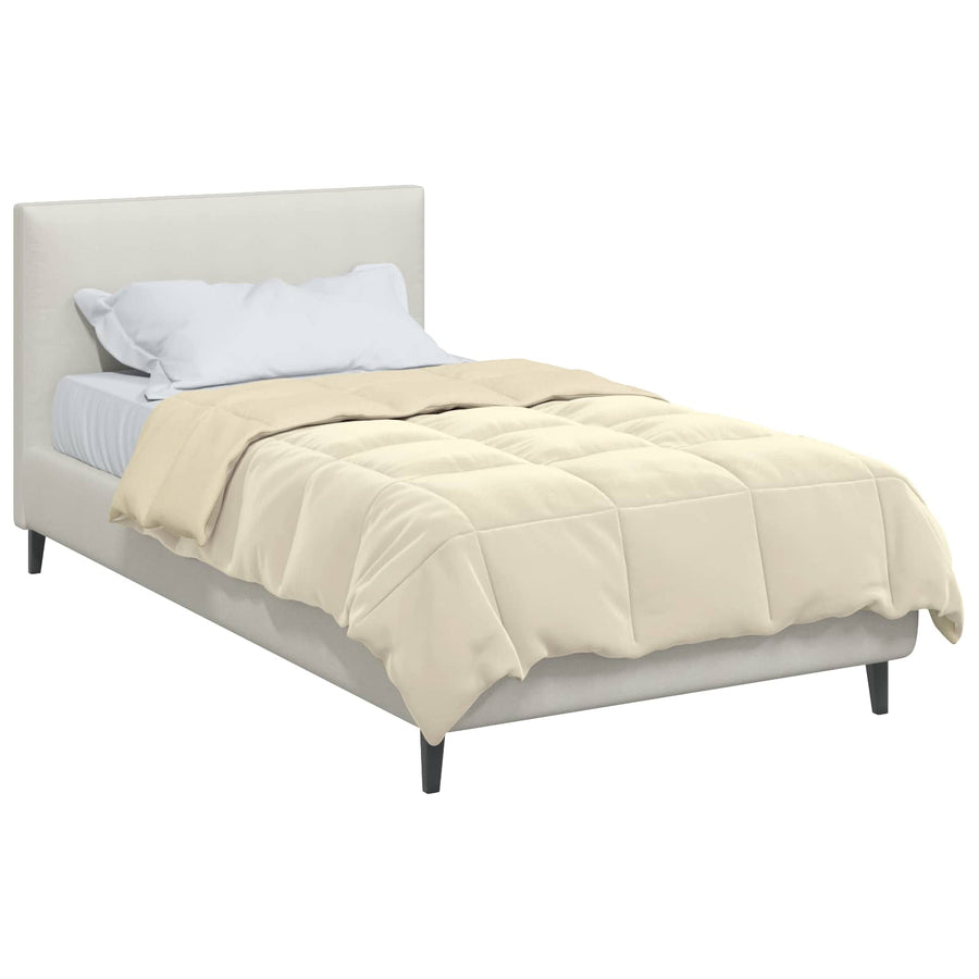Zomer Dekbed Gekwilt Crème 135 x 200 cm Microfiber