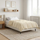Summer Quilt Cream 155 x 200 cm Microfiber