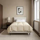 Summer Duvet Quilted Cream 135 x 220 cm Microfiber