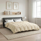 Summer Duvet Quilted Cream 220 x 240 cm Microfiber