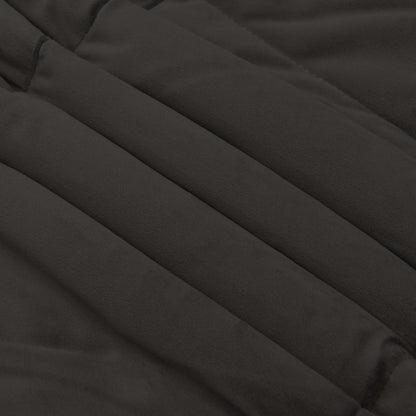 Vol jaar dekbed Gekwilt Antraciet 135 x 220 cm Microfiber