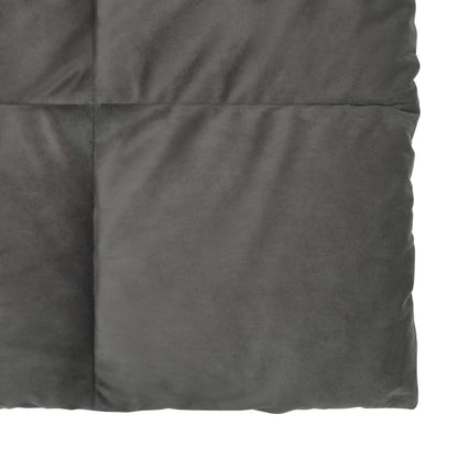 Vol jaar dekbed Gekwilt Lichtgrijs 200 x 200 cm Microfiber