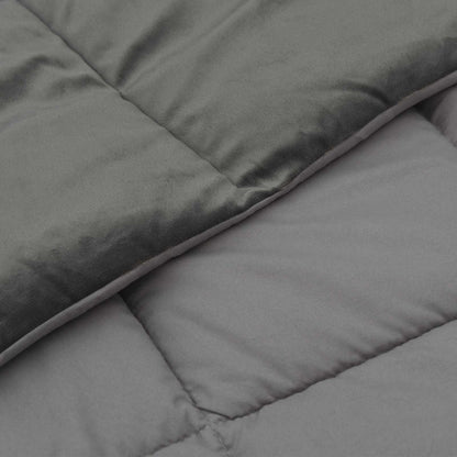Vol jaar dekbed Gekwilt Lichtgrijs 140 x 220 cm Microfiber