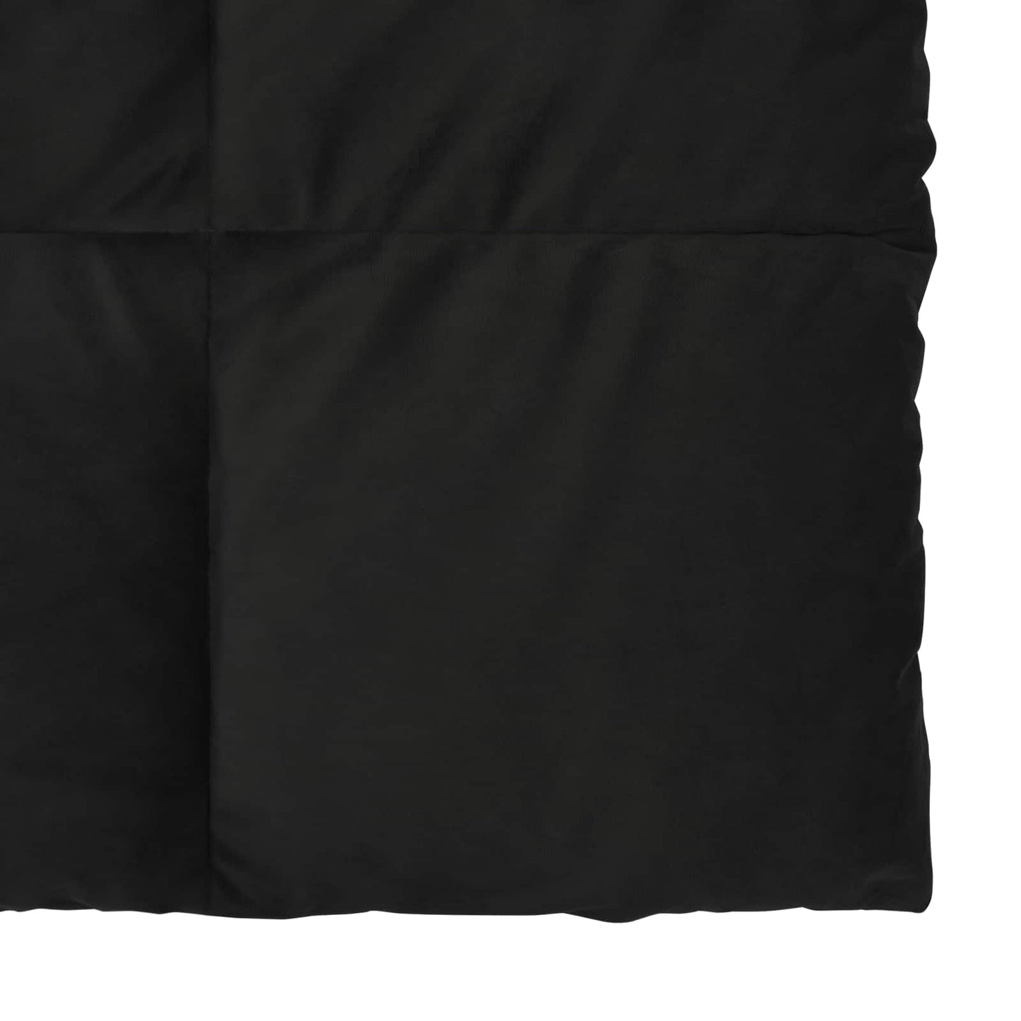 Vol jaar dekbed Gekwilt Zwart 155 x 200 cm Microfiber