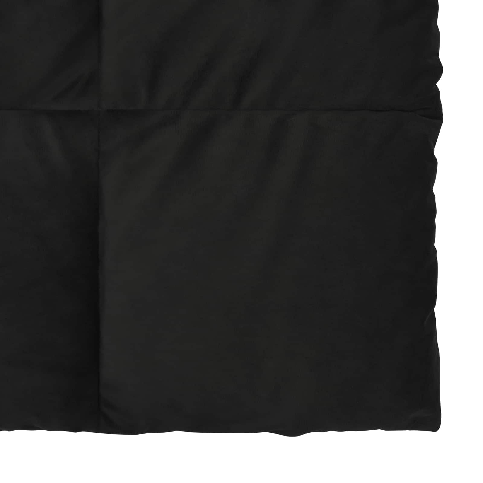 Vol jaar dekbed Gekwilt Zwart 155 x 200 cm Microfiber