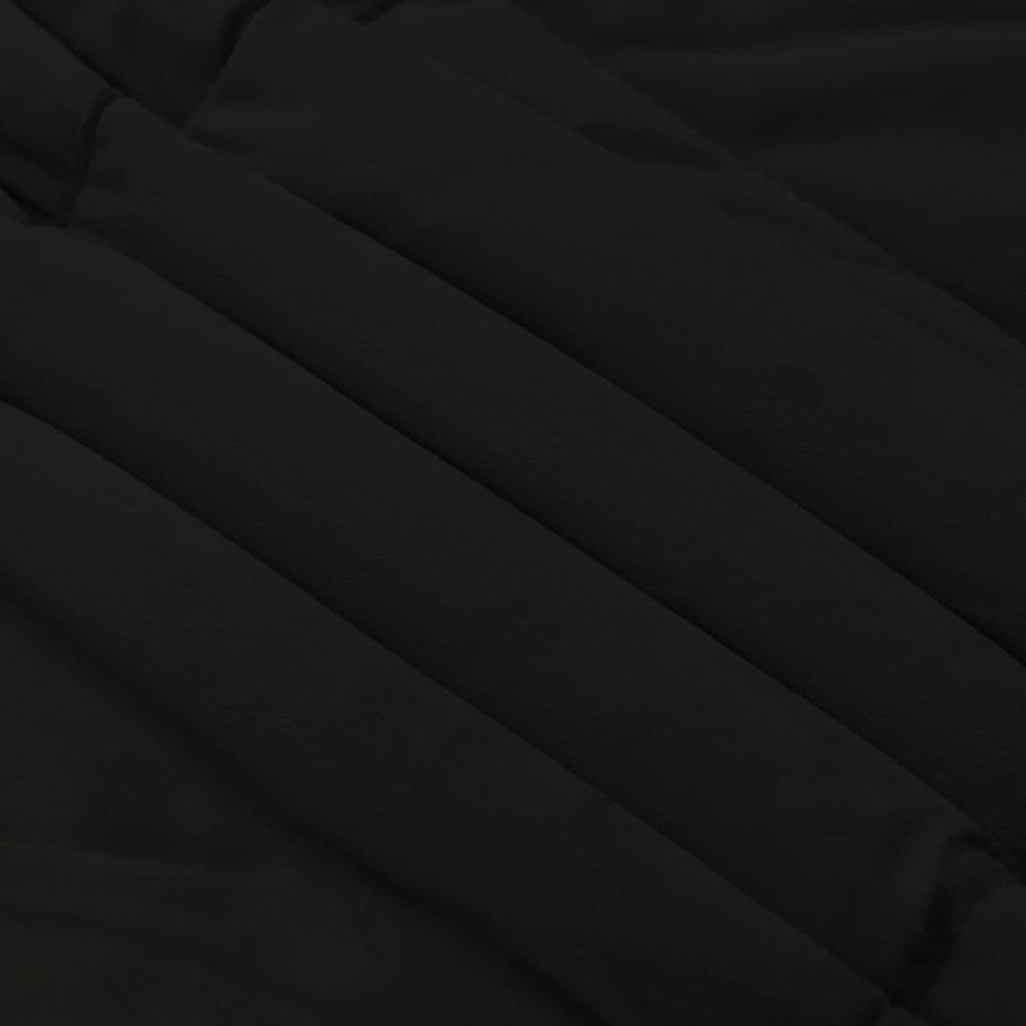 Vol jaar dekbed Gekwilt Zwart 155 x 200 cm Microfiber