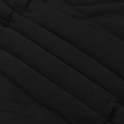 Vol jaar dekbed Gekwilt Zwart 155 x 200 cm Microfiber