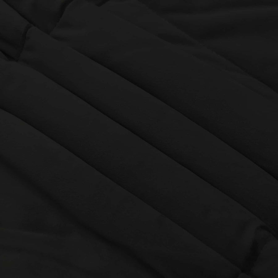Vol jaar dekbed Gekwilt Zwart 240 x 260 cm Microfiber