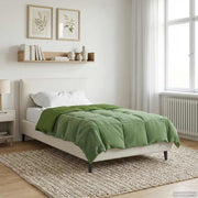 Dekbed 155x200 cm groen microfiber