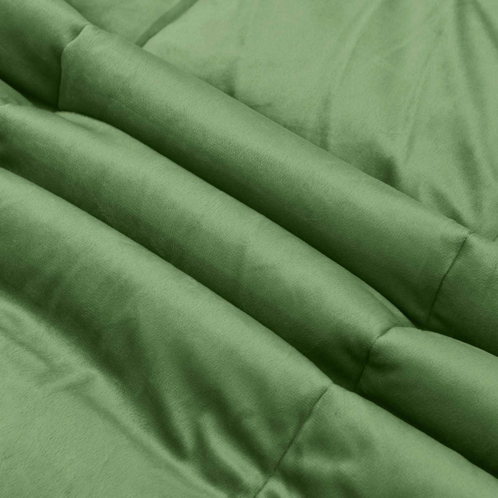 Vol jaar dekbed Gekwilt Groen 200 x 240 cm Microfiber