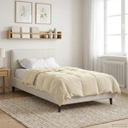 Dekbed 135x220 cm crème microfiber all season