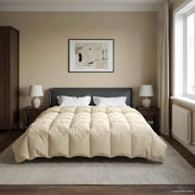 Dekbed 200x220 cm microfiber crème all-season