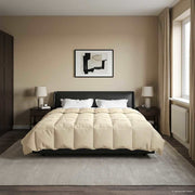 Dekbed 220x260 cm microfiber crème