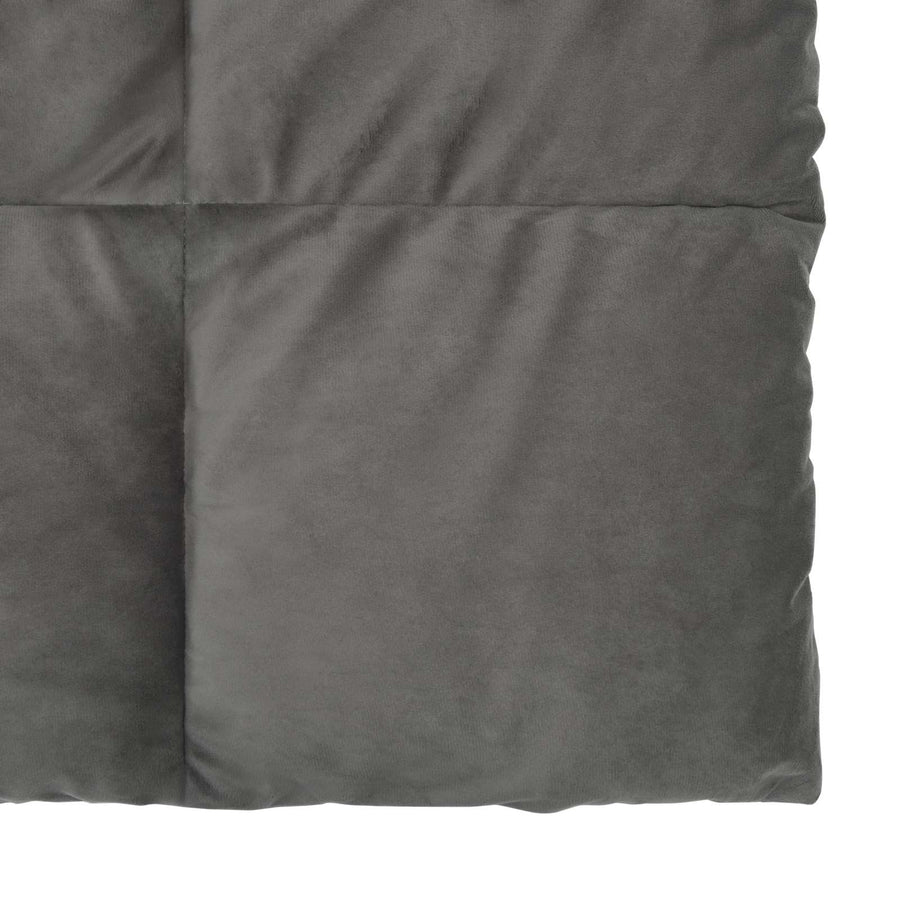 Winter Dekbed Gekwilt Lichtgrijs 135 x 200 cm Microfiber