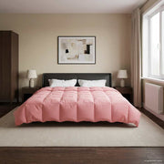 Dekbed 200x200 cm microfiber roze