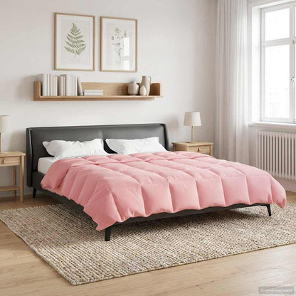 Winter Dekbed Gekwilt Roze 200 x 220 cm Microfiber