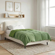 Dekbed 135x200 cm microfiber groen