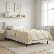 Dekbed gekwilt crème 155x200 cm microfiber