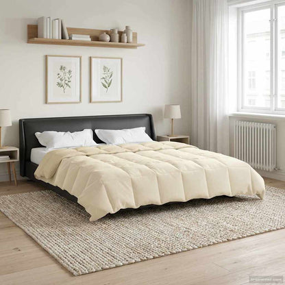 Winter Dekbed Gekwilt Crème 200 x 240 cm Microfiber