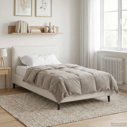 Winter Dekbed Gekwilt Crème 140 x 220 cm Microfiber