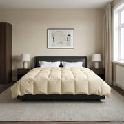 Dekbed 220x240 cm microfiber crème