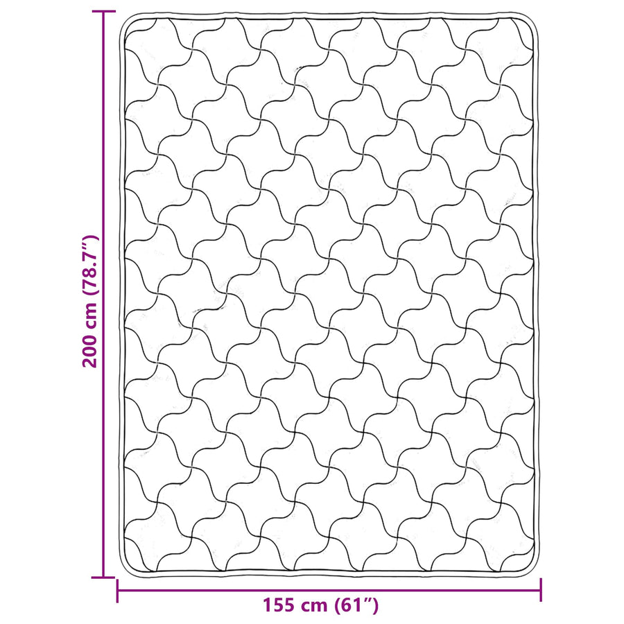 Zomer Dekbed Antraciet 155 x 200 cm Microfiber en Teddy fleece