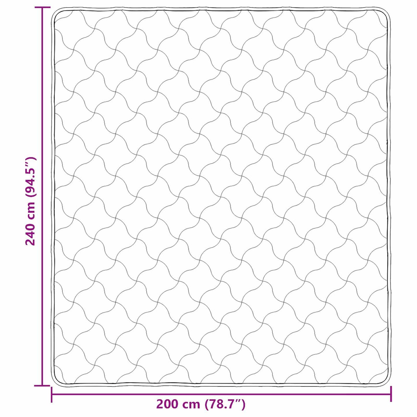 Zomer Dekbed Antraciet 200 x 240 cm Microfiber en Teddy fleece