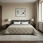 Summer Duvet Quilted Light Grey 200 x 200 cm