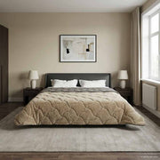 Zomer dekbed lichtgrijs 240x260 cm