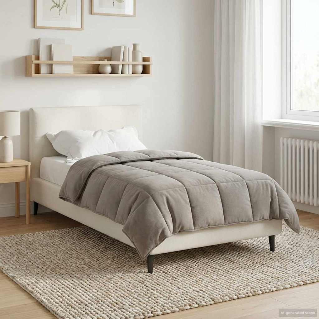 Zomer Dekbed Roze 135 x 200 cm Microfiber en Teddy fleece