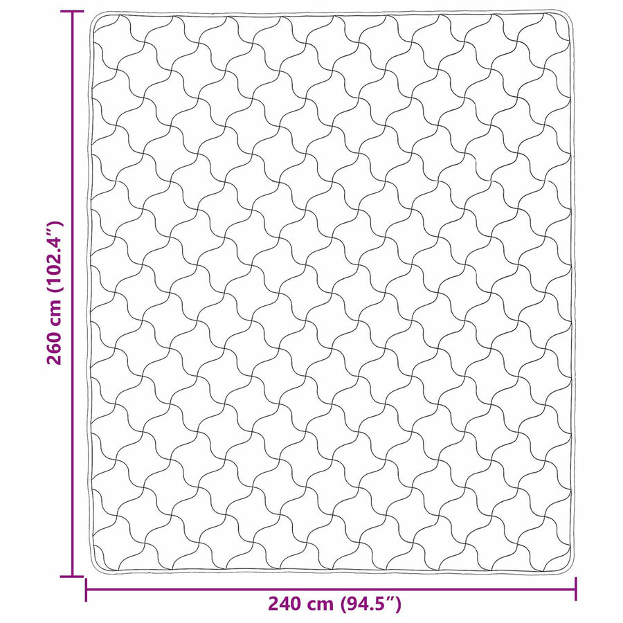 Zomer Dekbed Roze 240 x 260 cm Microfiber en Teddy fleece