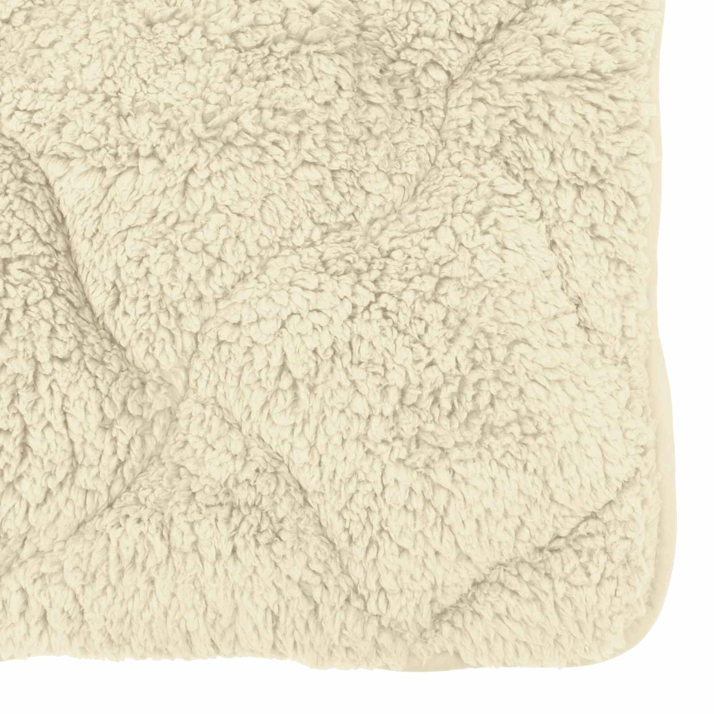 Zomer Dekbed Crème 155 x 200 cm Microfiber en Teddy fleece