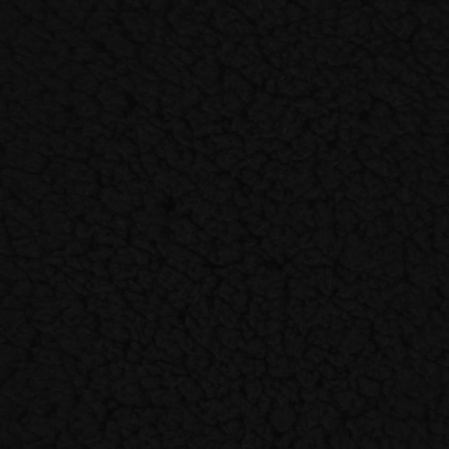 Vol jaar dekbed Zwart 135 x 220 cm Microfiber en Teddy fleece