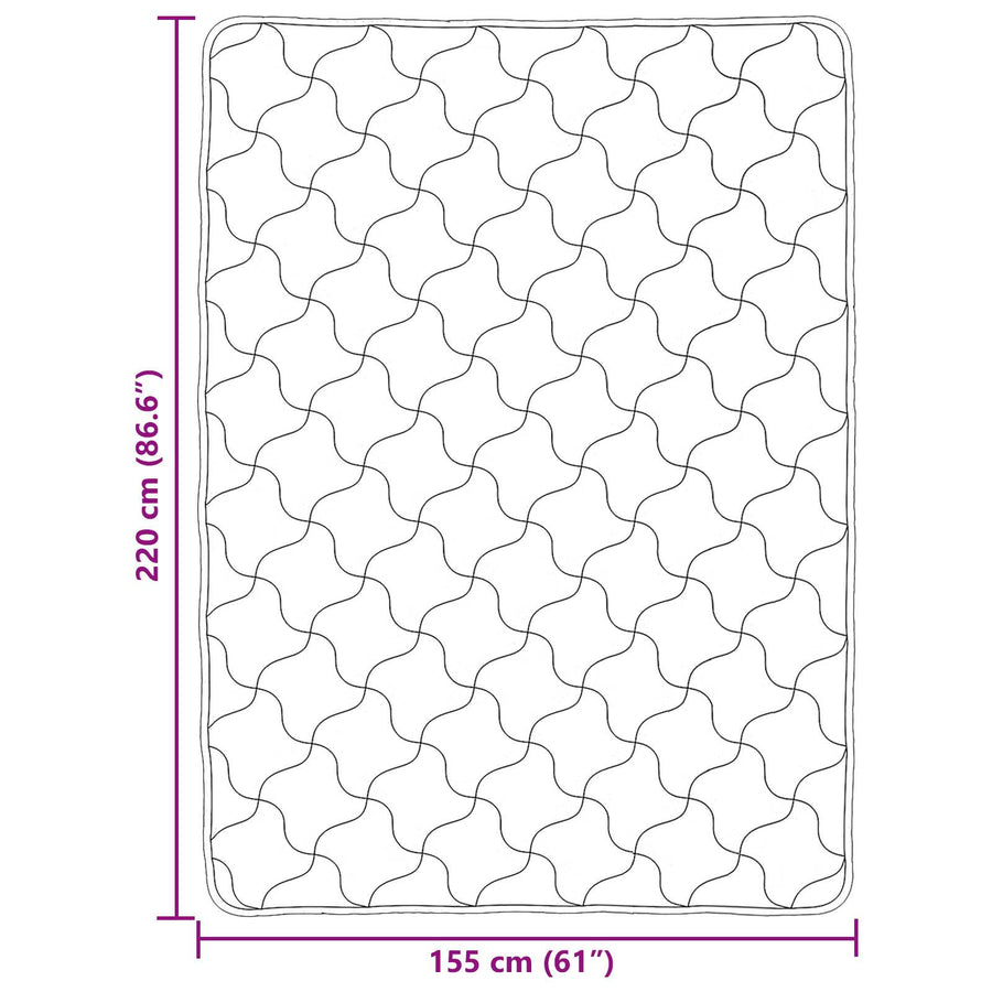 Vol jaar dekbed Taupe 155 x 220 cm Microfiber en Teddy fleece