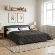 Winterdekbed 200x200 cm antraciet