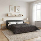 Winter Quilted Duvet Anthracite 200 x 240 cm