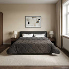 Winter Duvet Quilted Anthracite 220 x 240 cm