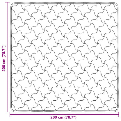 Winter Dekbed Roze 200 x 200 cm Microfiber en Teddy fleece