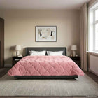 Winter Duvet Pink 200 x 240 cm Microfiber and Teddy Fleece
