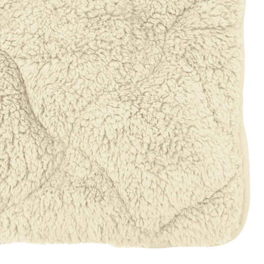 Winter Dekbed Crème 220 x 240 cm Microfiber en Teddy fleece