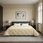 Winter Duvet Cream 240 x 260 cm Microfiber and Teddy fleece