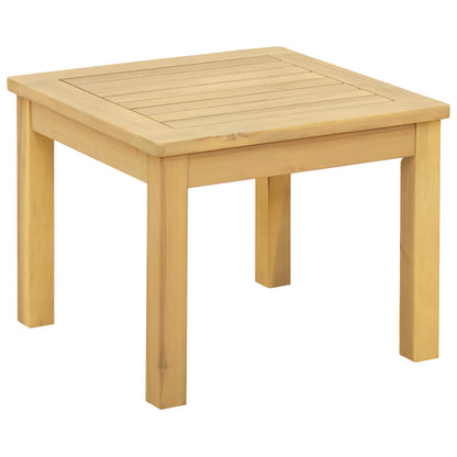Salontafel Licht acacia 45 x 45 x 36 cm Massief Acaciahout