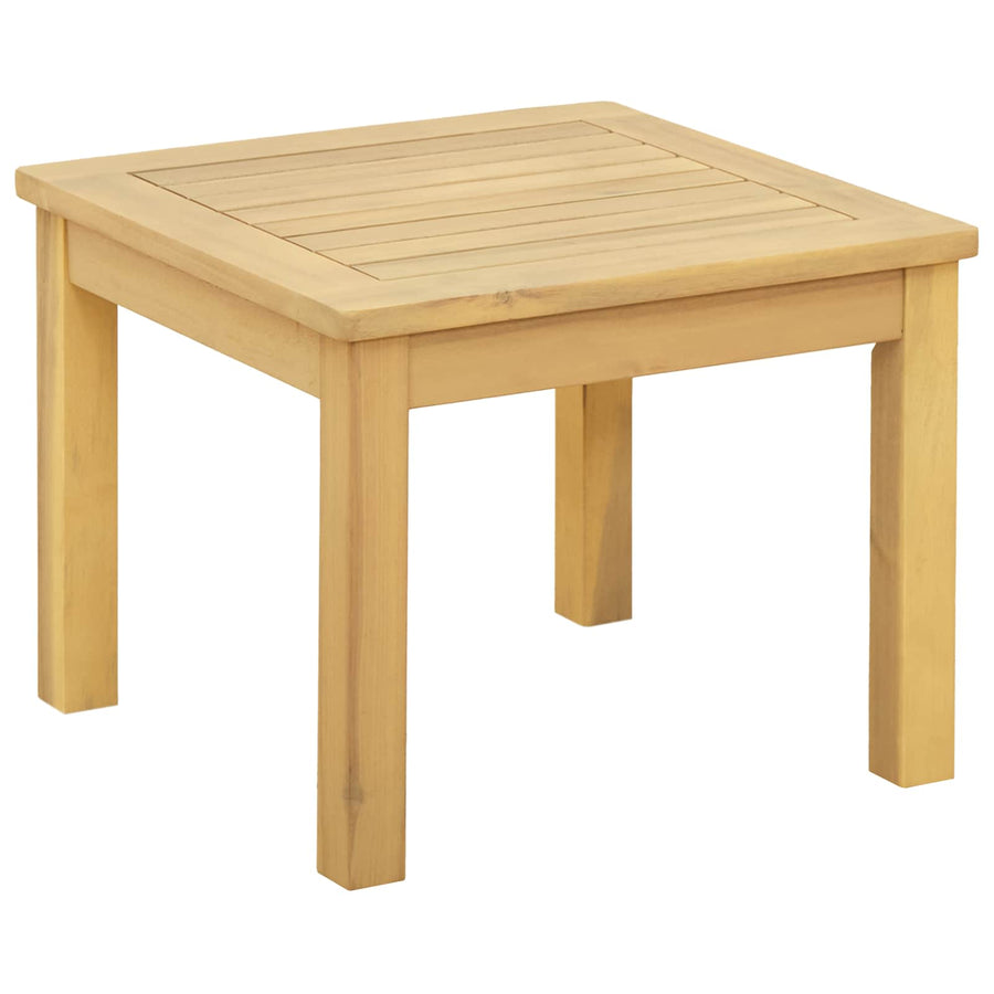 Salontafel Licht acacia 45 x 45 x 36 cm Massief Acaciahout