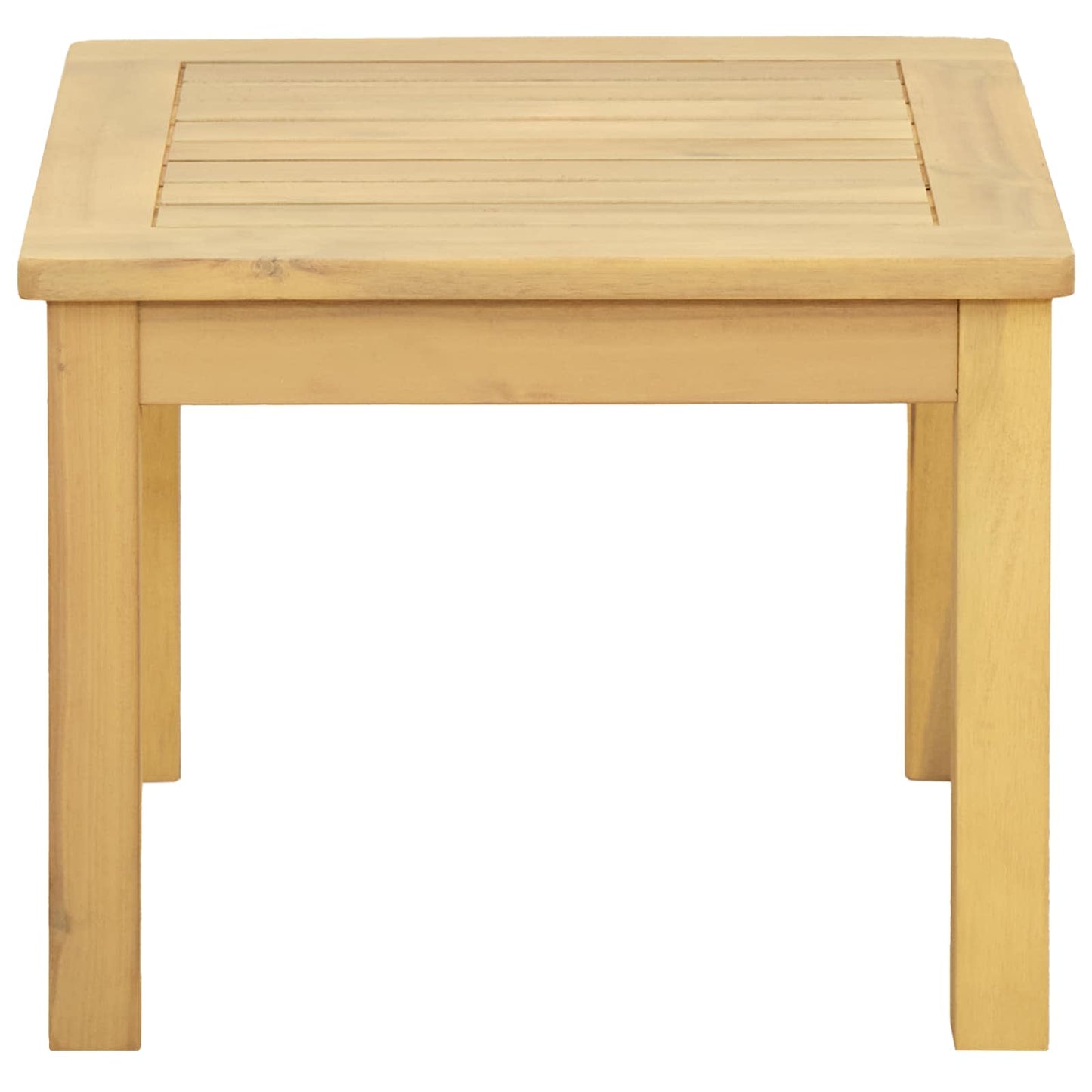 Salontafel Licht acacia 45 x 45 x 36 cm Massief Acaciahout